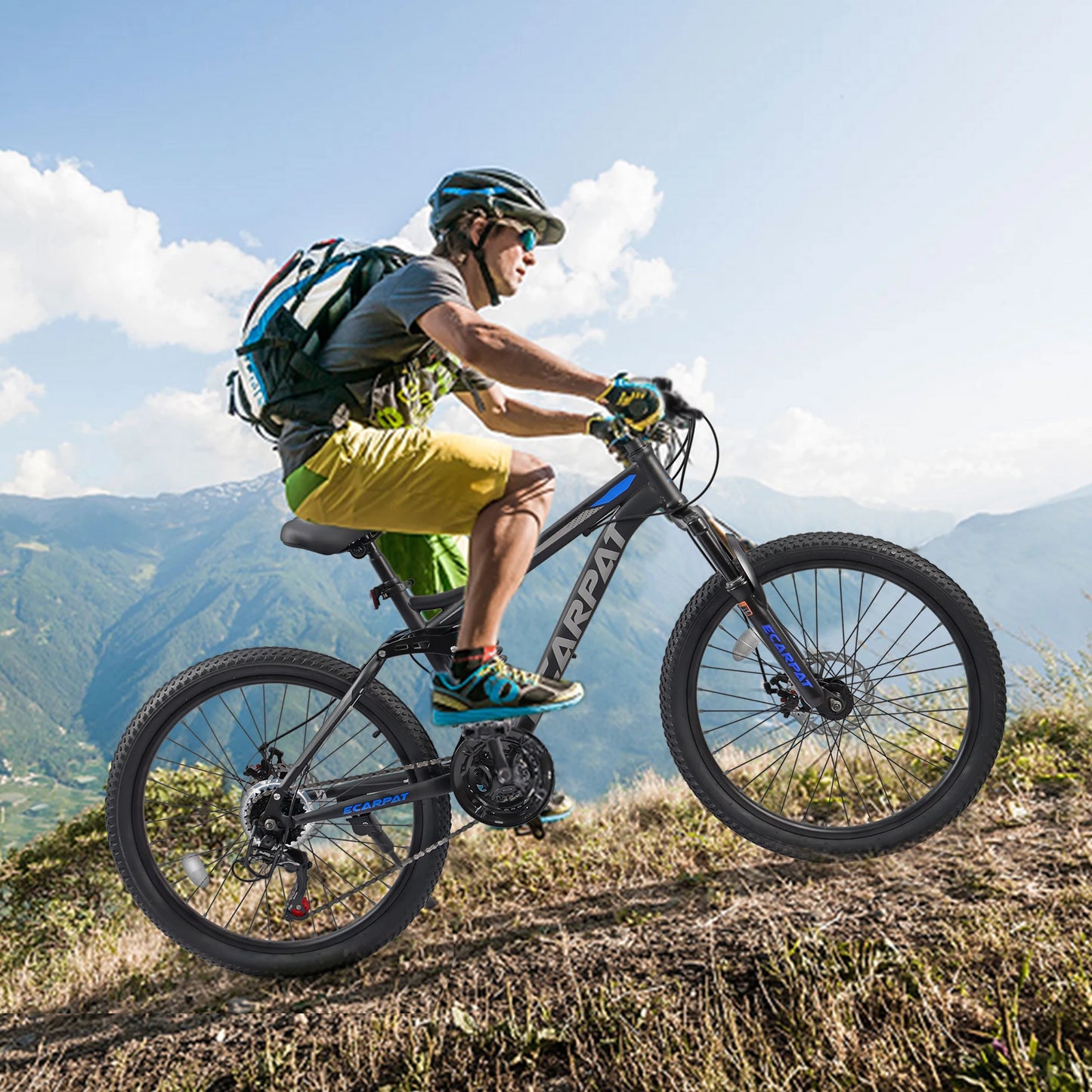 Ecarpat Dual Full Suspension Mountain Bike