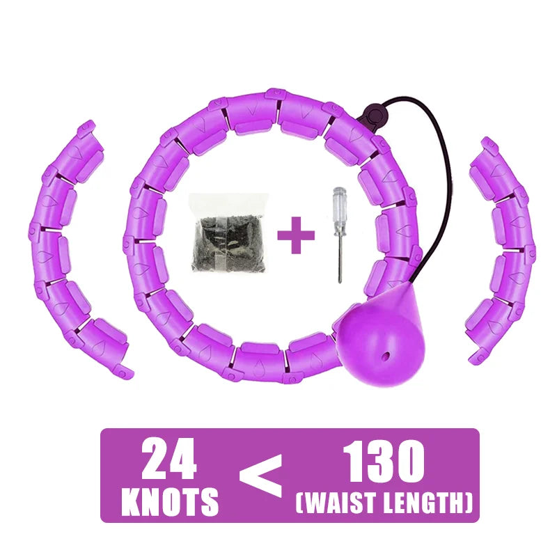Weighted Fitness Circle Hoops For Waist And Abdomen