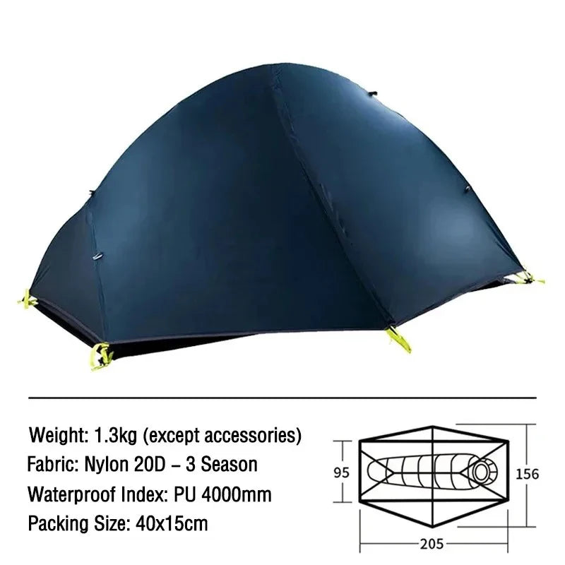 Naturehike Ultralight One Person Camping Tent Waterproof