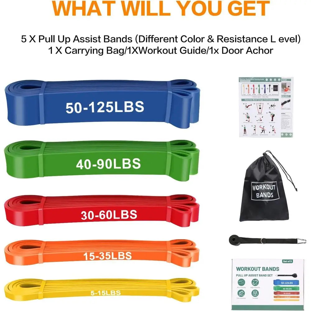 Resistance Bands for Pull Ups and Strength Training