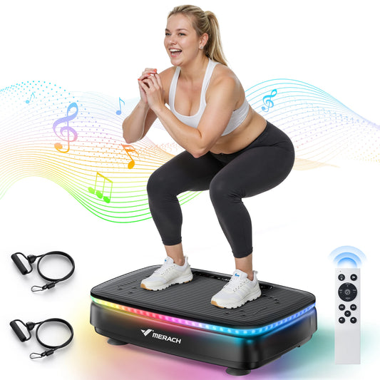 Merach Vibration Plate Exercise Machine With Whole Body