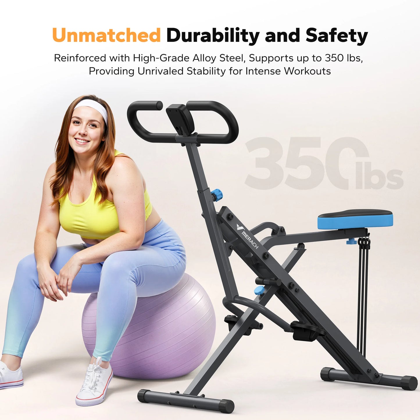 MERACH R07 2in1 Squat And Rowing Machine Home Gym