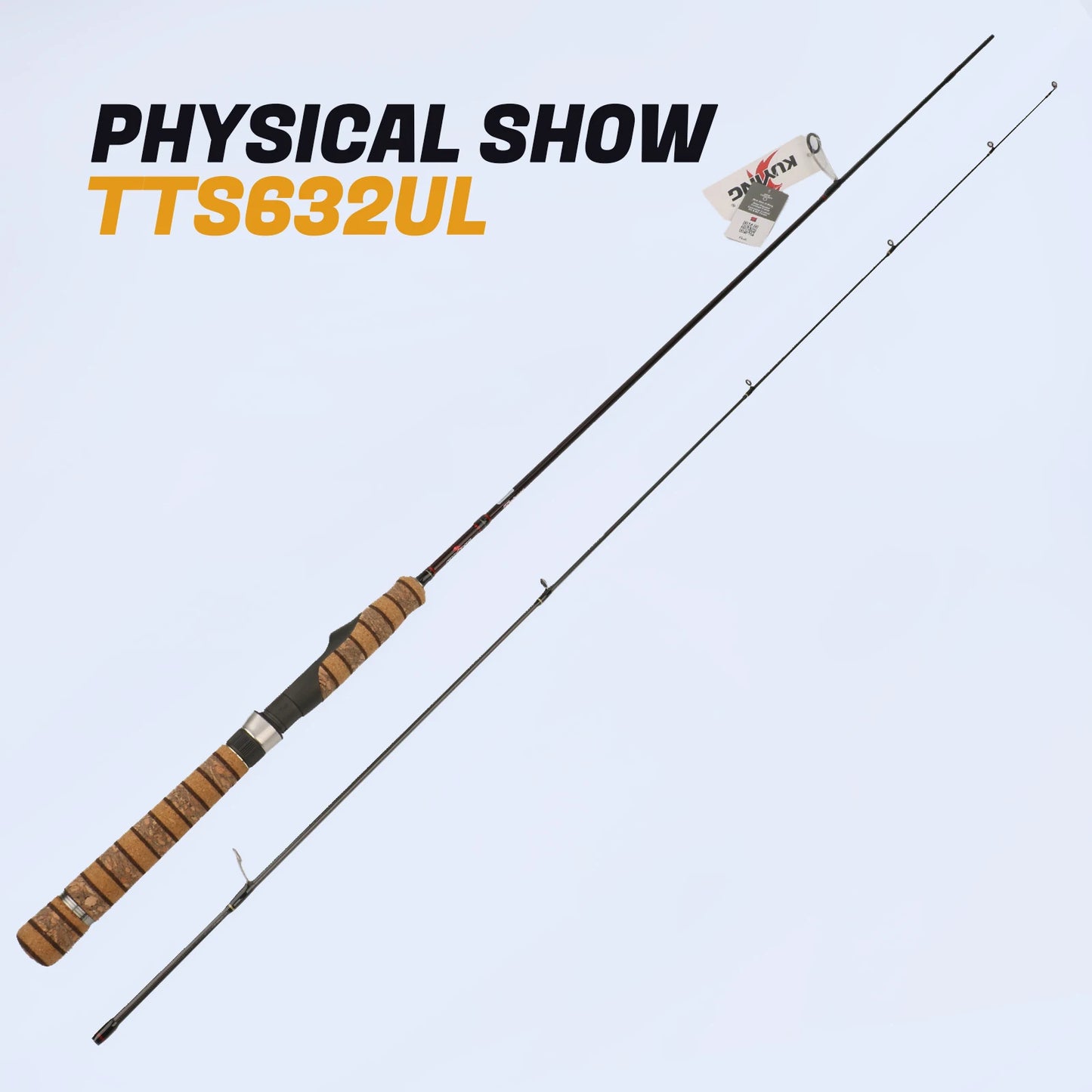 Kuying Fishing Rod Lure Casting Spinning Carbon