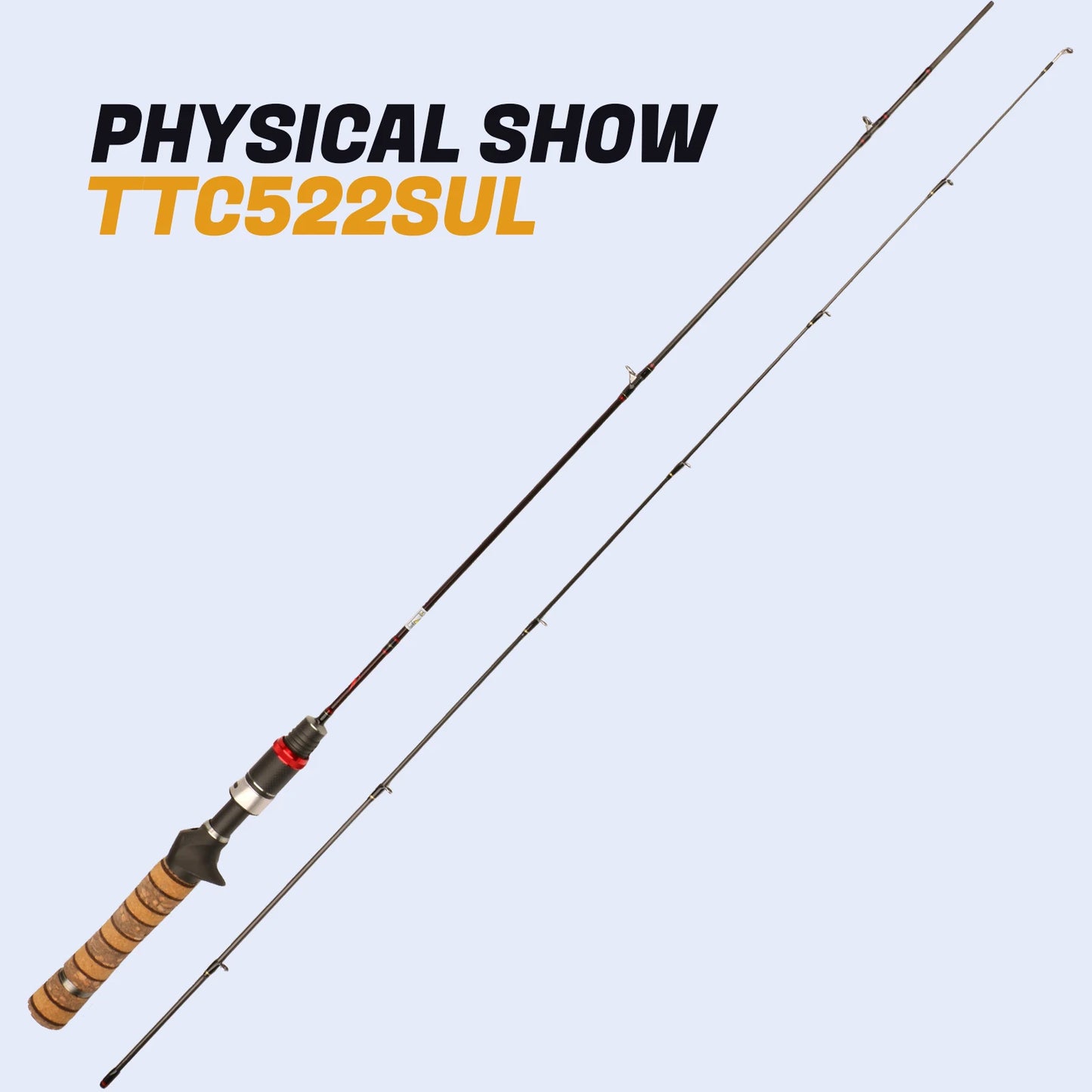 Kuying Fishing Rod Lure Casting Spinning Carbon
