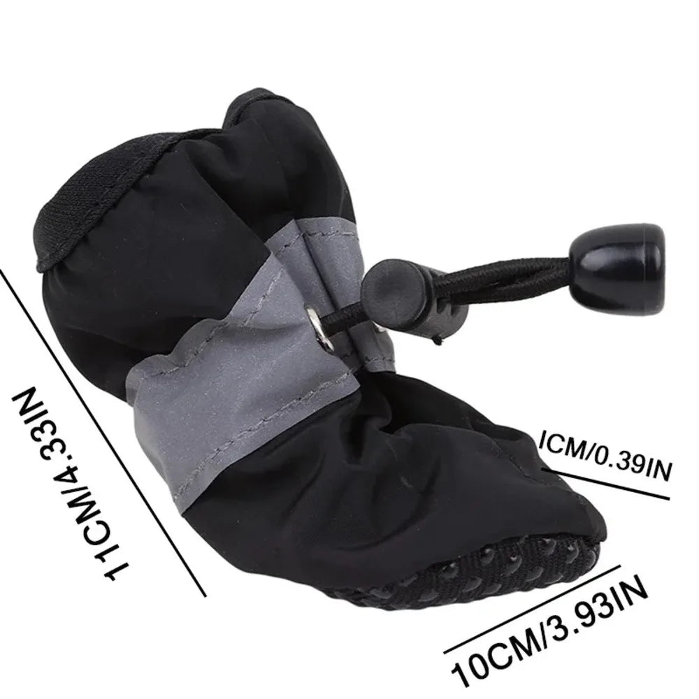 Waterproof Warm Dog Boots Easy On