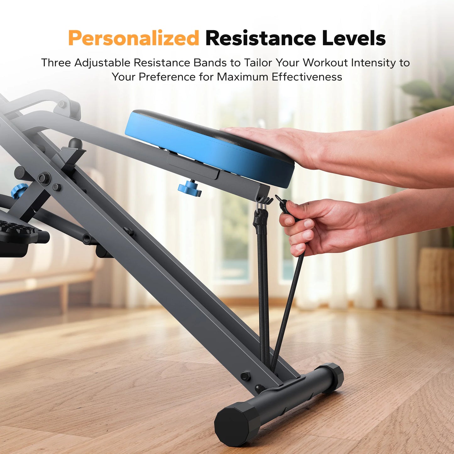 MERACH R07 2in1 Squat And Rowing Machine Home Gym