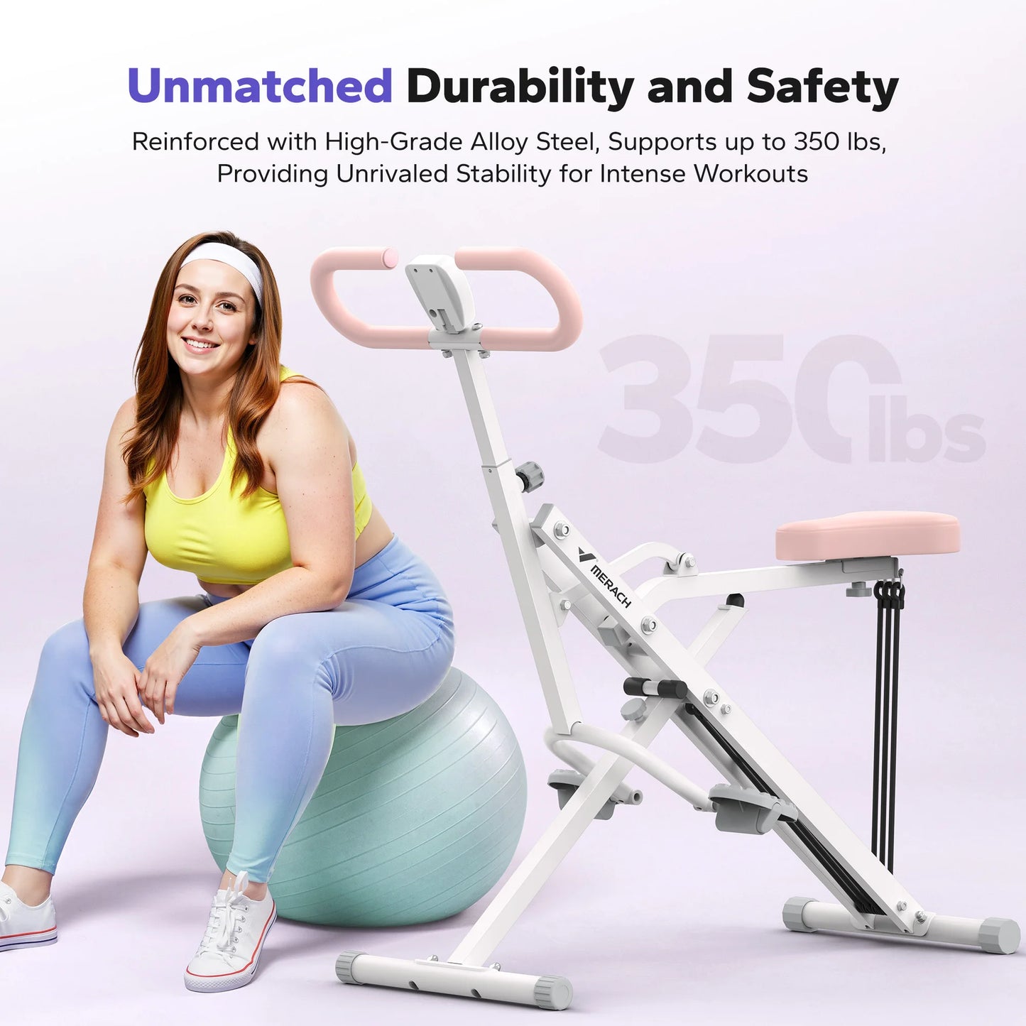 MERACH R07 2in1 Squat And Rowing Machine Home Gym