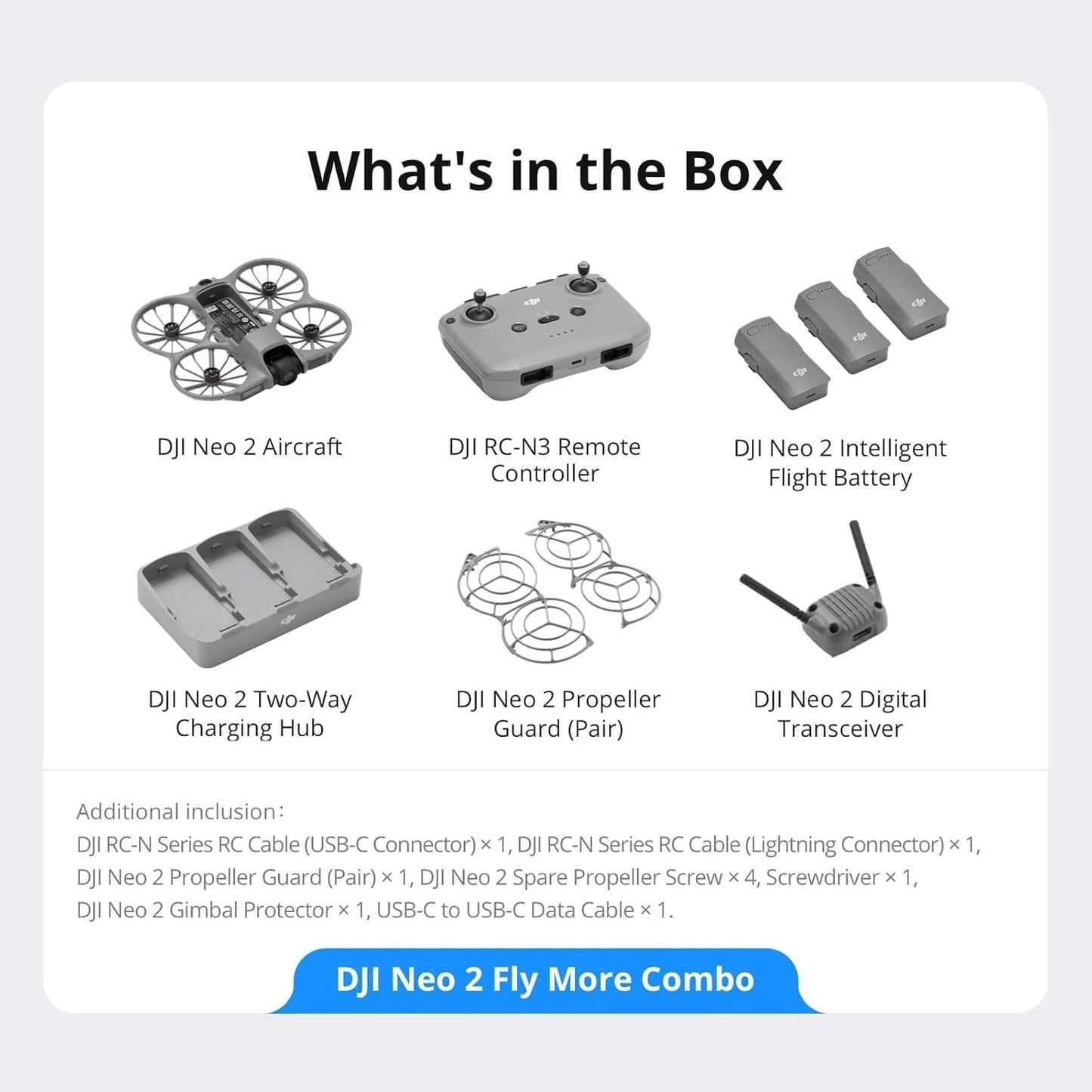DJI Neo 2 Fly More Combo Drone RC-N3