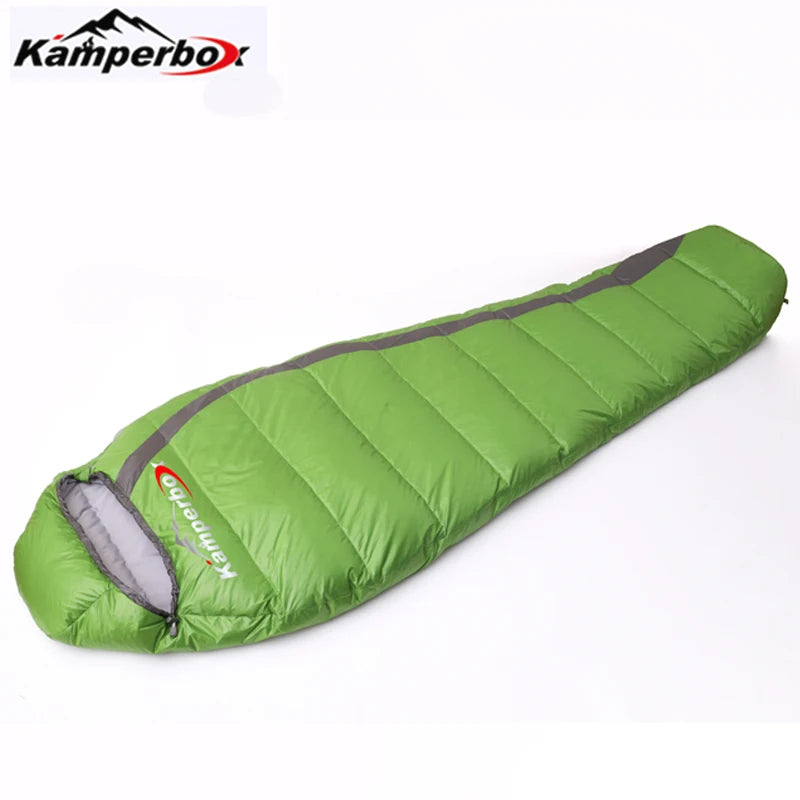 Kamperbox Winter Down Sleeping Bag For Cold Weather Camping