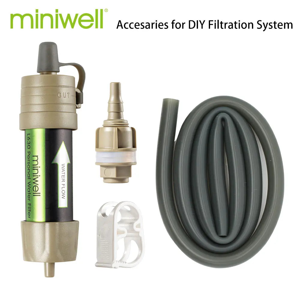 Miniwell Portable Camping Water Filter System 2000L Capacity