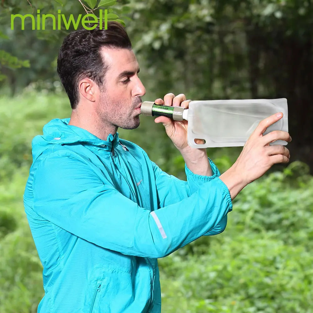 Miniwell Portable Camping Water Filter System 2000L Capacity
