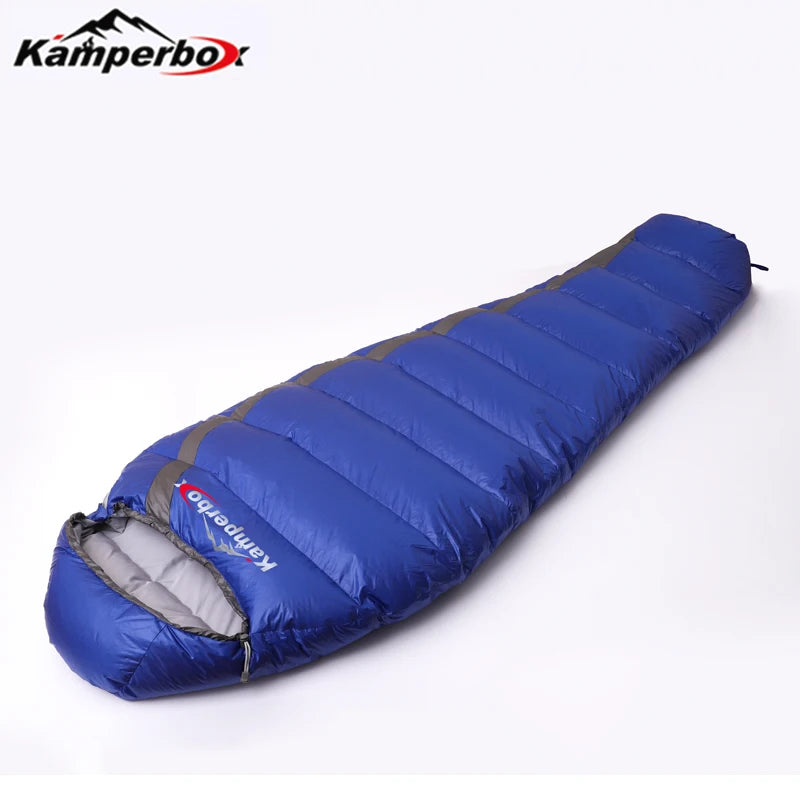 Kamperbox Winter Down Sleeping Bag For Cold Weather Camping