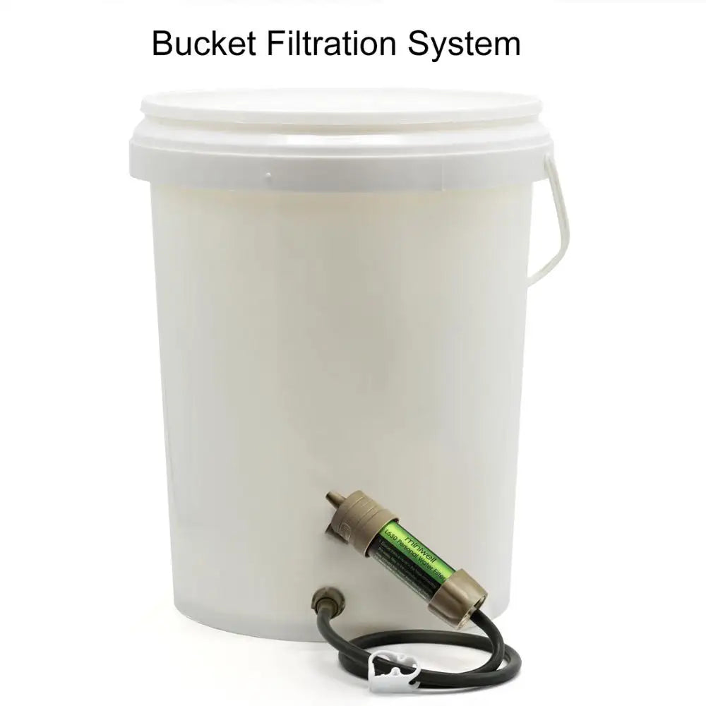 Miniwell Portable Camping Water Filter System 2000L Capacity