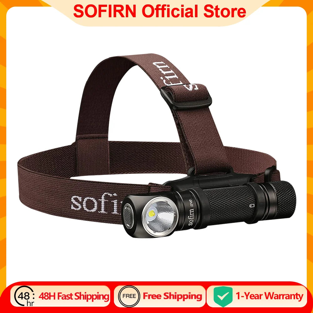 Sofirn SP40 LED Headlamp 1200 Lumens