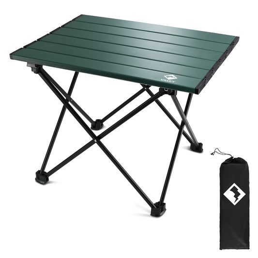 VILLEY Ultralight Portable Camping Side Table Aluminum