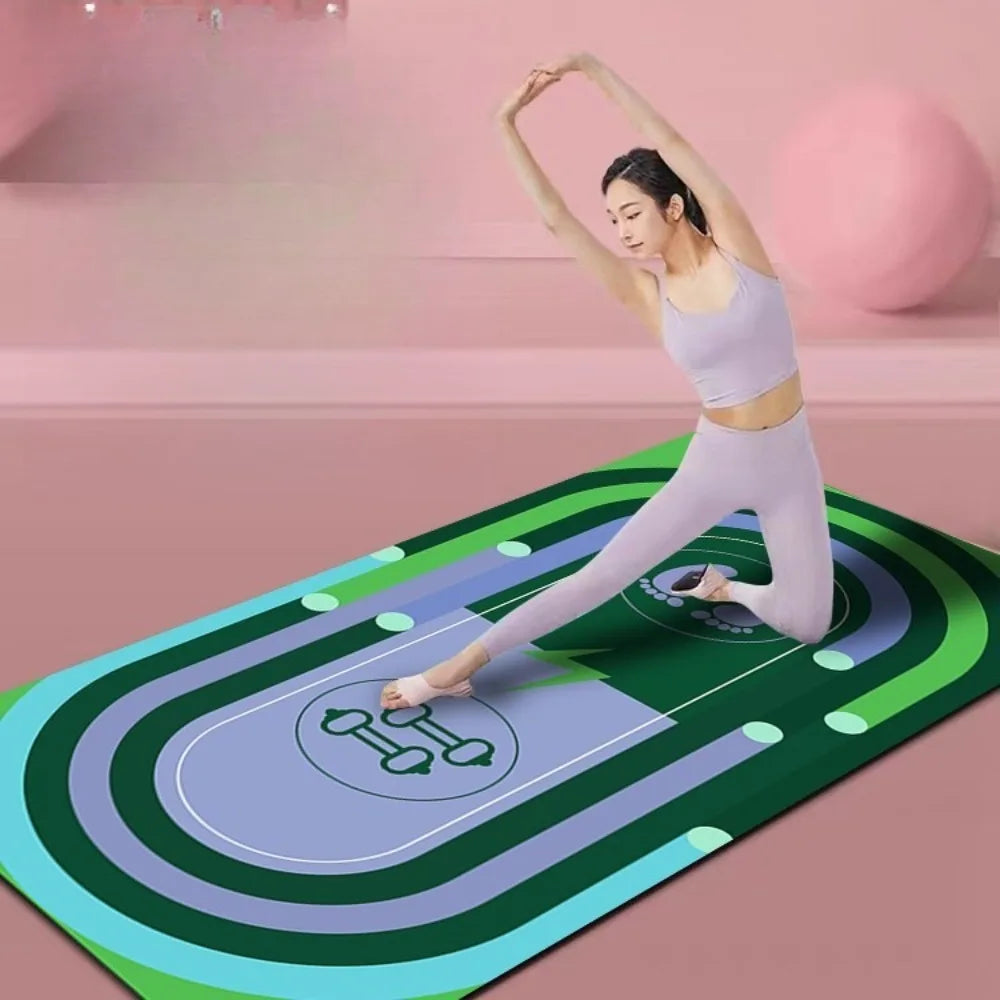 Yoga Mat Rug Double Sided Shock Absorbing Eco Friendly