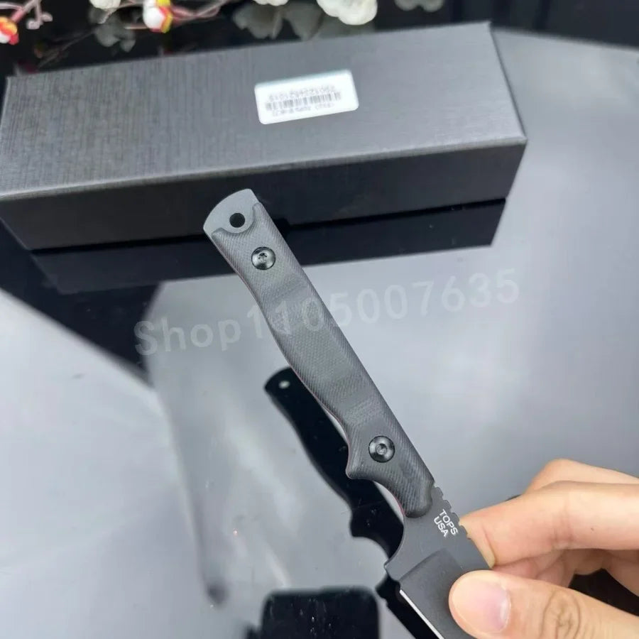 8Cr13Mov Steel Outdoor Survival Knife G10 Handle For EDC