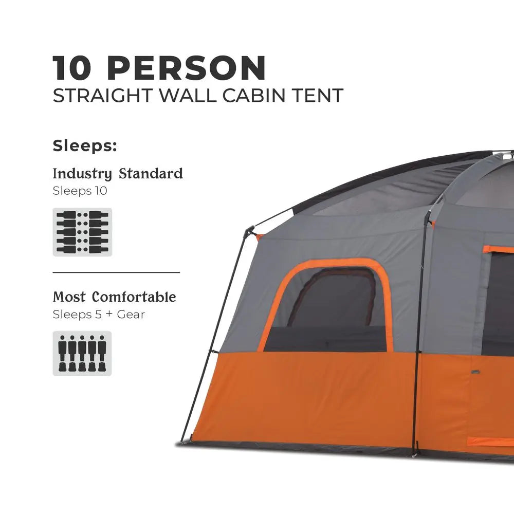 YTYIN Family Camping Tent Large Multi Room Cabin Shelter