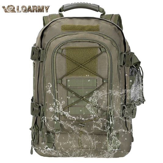 LQARMY Tactical Backpack Molle Rucksack Hiking