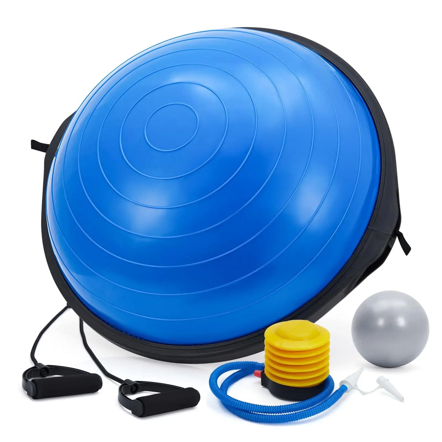 Yoga Balance Half Ball Inflatable With Nonslip Base
