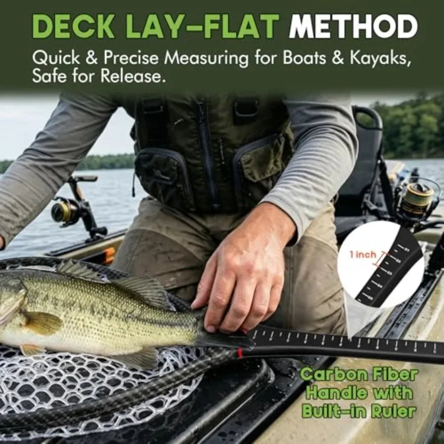 Fly Fishing Landing Net With Carbon Fiber Frame