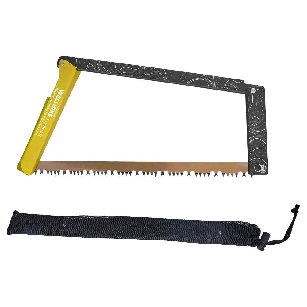 Folding Hand Saw For Camping Storage Bag Aluminum Alloy