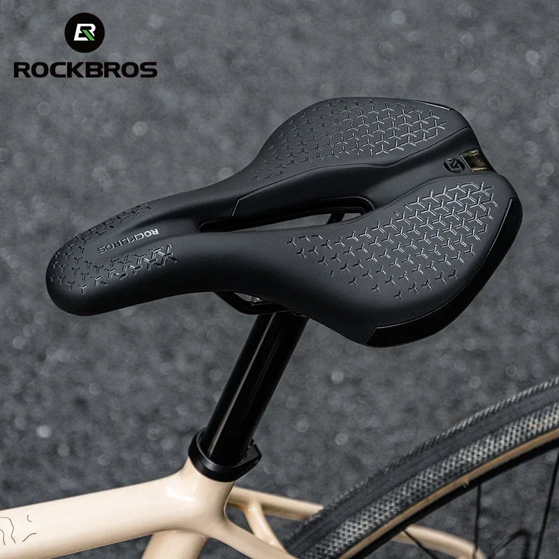 ROCKBROS MTB Bicycle Saddle Leather Cushion