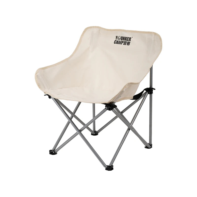 Outdoor Folding Moon Chair For Camping