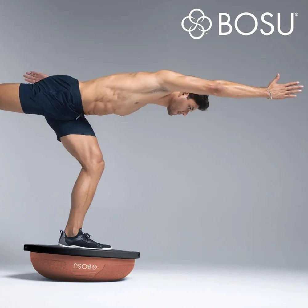 Bosu Half Ball Balance Exercise Trainer For Strength