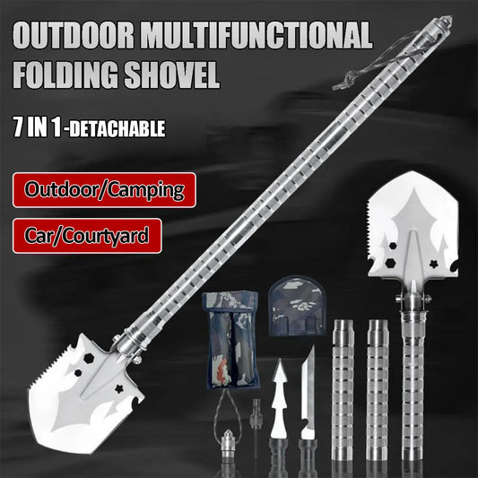 Skywolfeye Military Folding Shovel Multi Tool Outdoor Gear