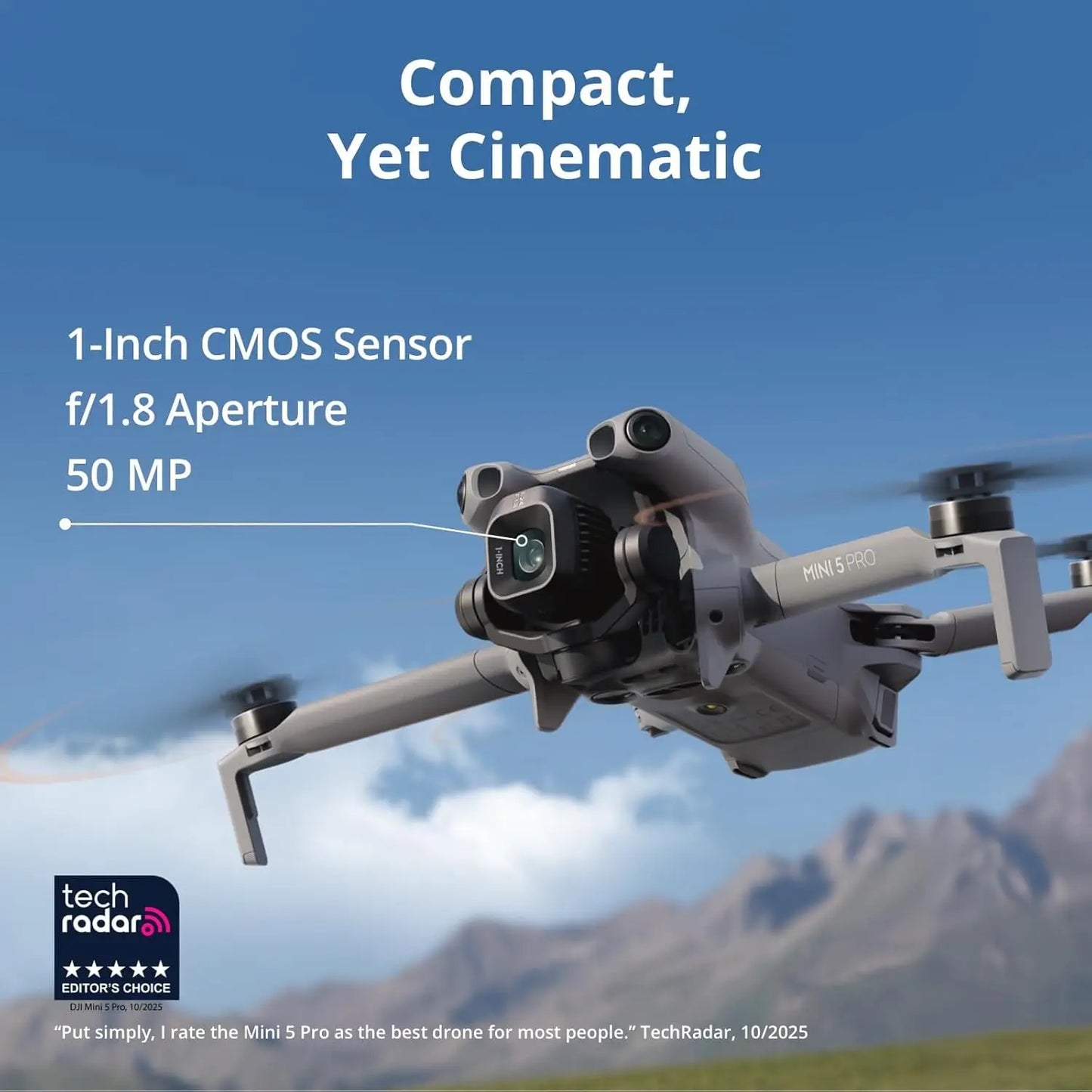 DJI Mini 5 Pro Drone 4K With Camera Fly More