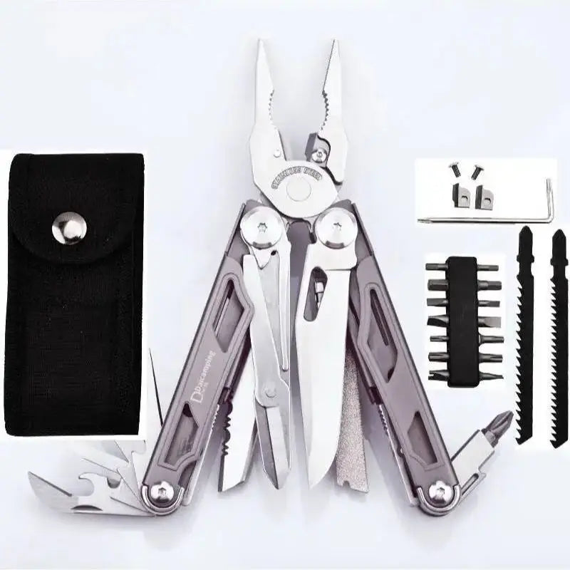 Daicamping DL30 Multitool Folding Knife Scissors EDC Plier