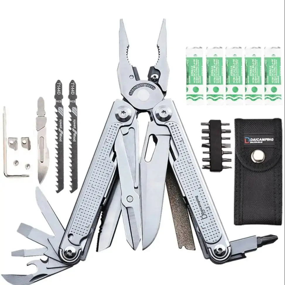 Daicamping DL30 Multitool Folding Knife Scissors EDC Plier
