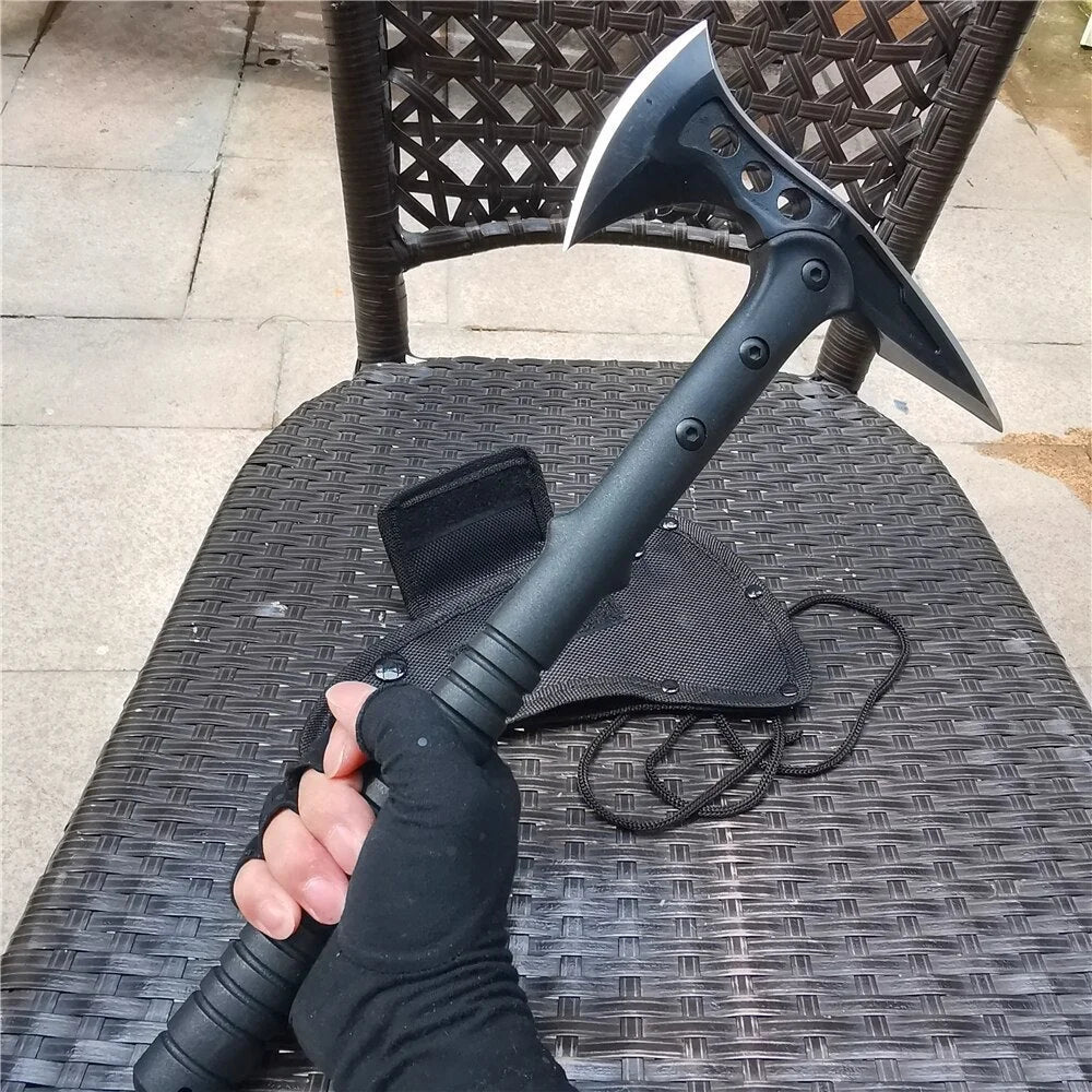 Survival Tomahawk Fixed Blade Hatchet Axe Knife