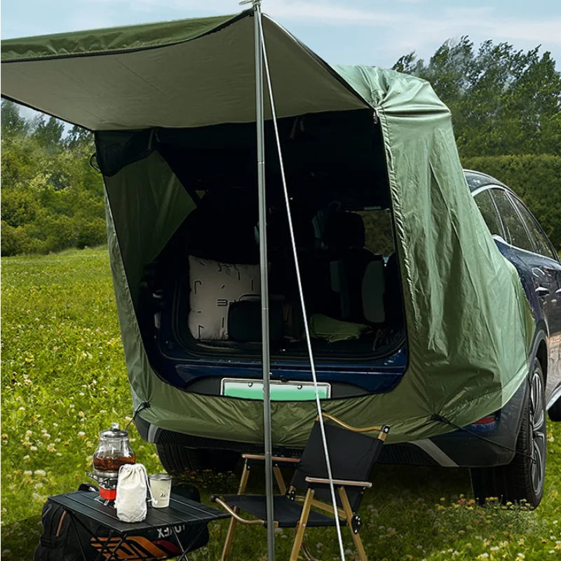 Car Rear Extension Tent for Outdoor Camping Sunshade