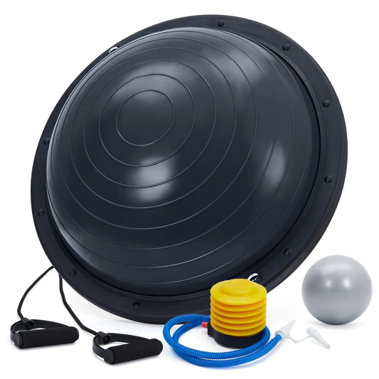 Yoga Balance Half Ball Inflatable With Nonslip Base
