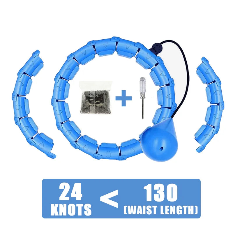 Weighted Fitness Circle Hoops For Waist And Abdomen