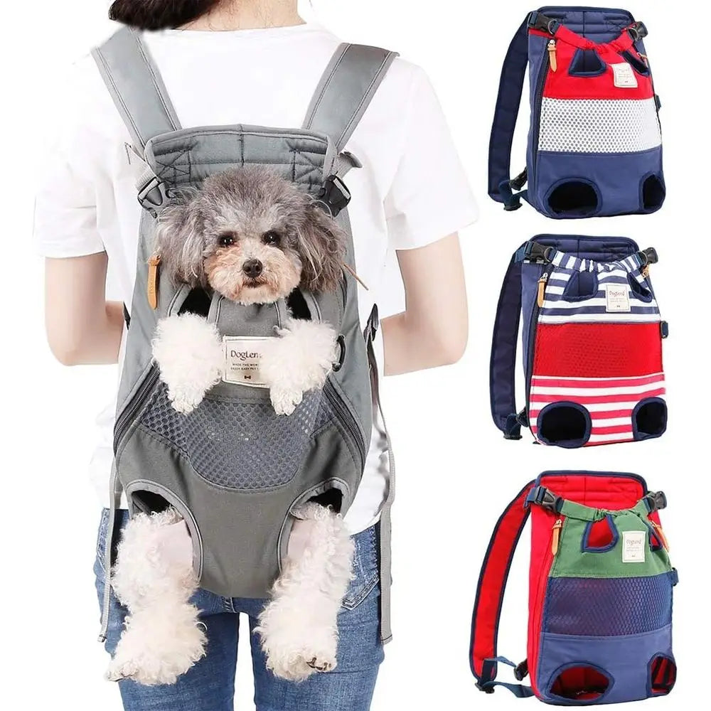 OVOZI Pawsome Legs Out Pet Backpack Carrier Airline Approved