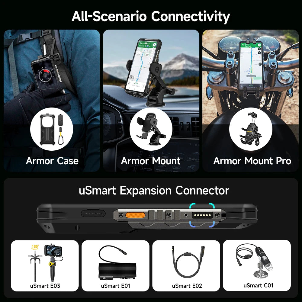 Ulefone Armor 28 Ultra AI 5G Rugged Phone 1TB ROM 32GB RAM