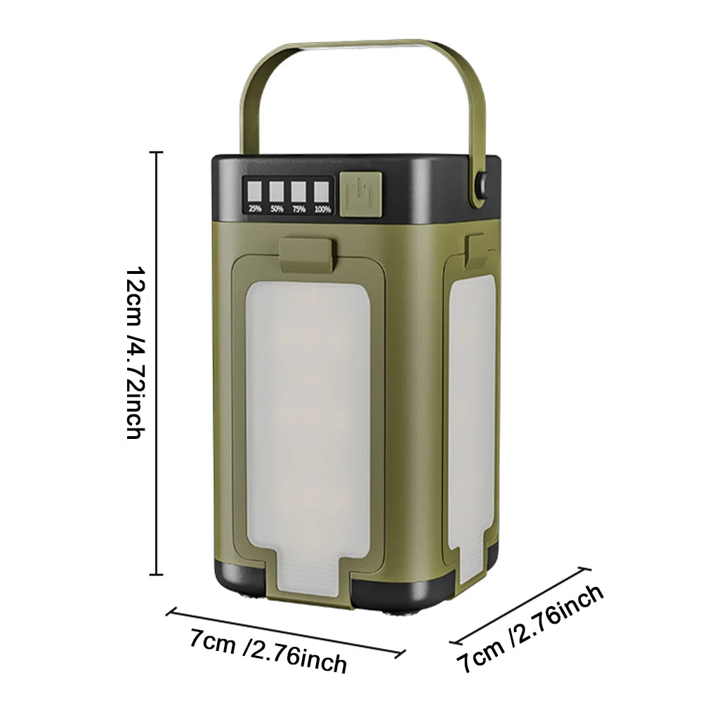 APWIKOGER Rechargeable Lantern Power Bank For Camping Hiking