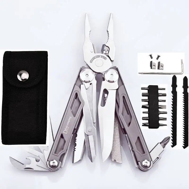 Daicamping DL30 Multitool Folding Knife Scissors EDC Plier