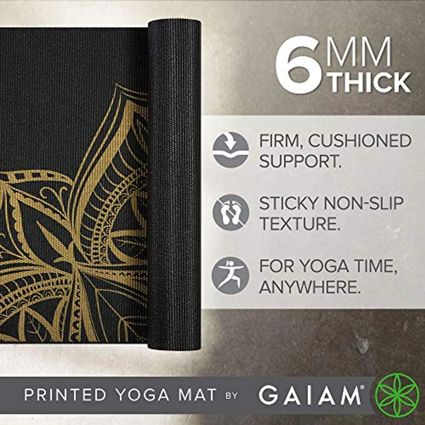 Extra Thick Non Slip Yoga Mat For Pilates And Workouts