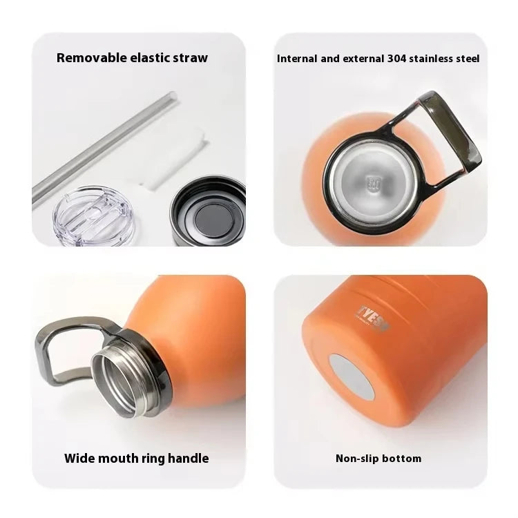 Tyeso Vacuum Insulated Thermos Flask For Hiking