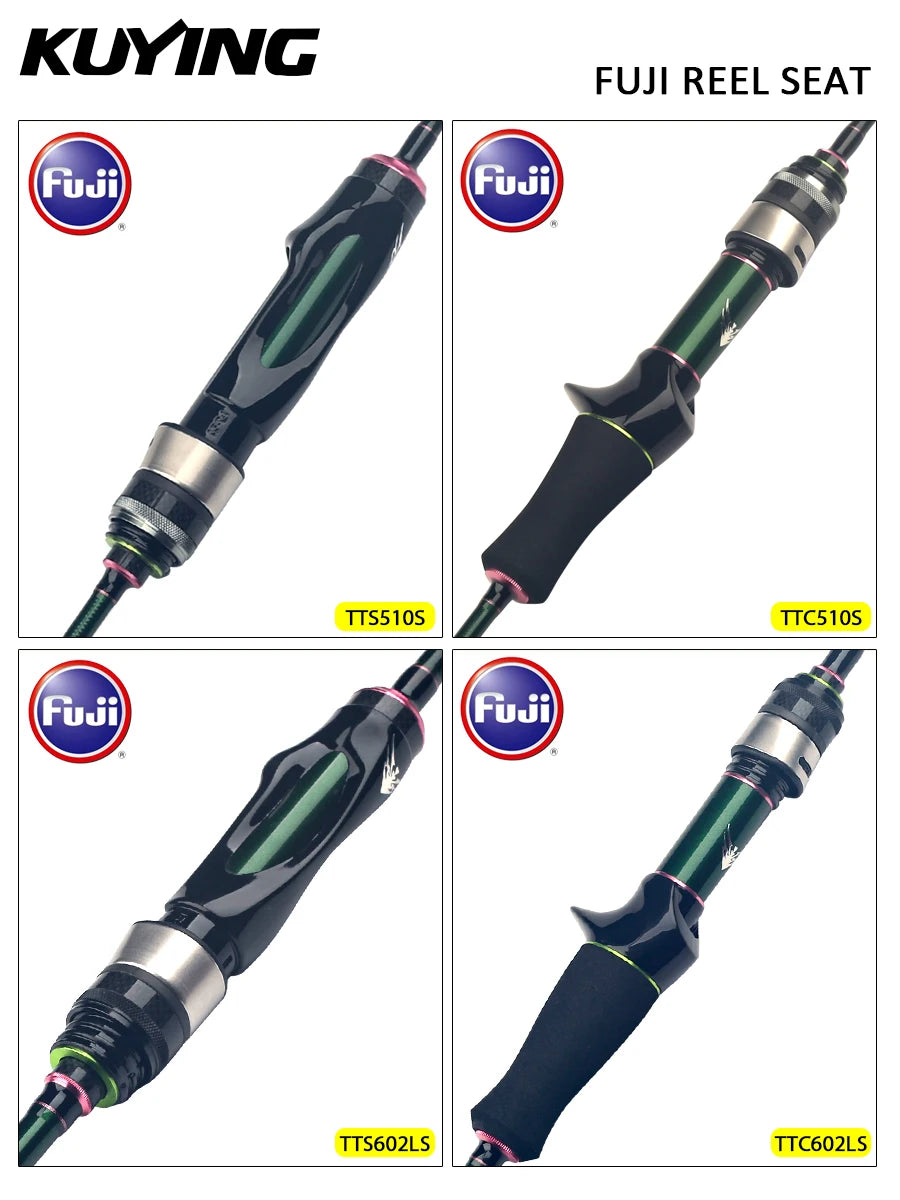 Kuying Teton Stream Spinning Rod Carbon Fuji Fast Action