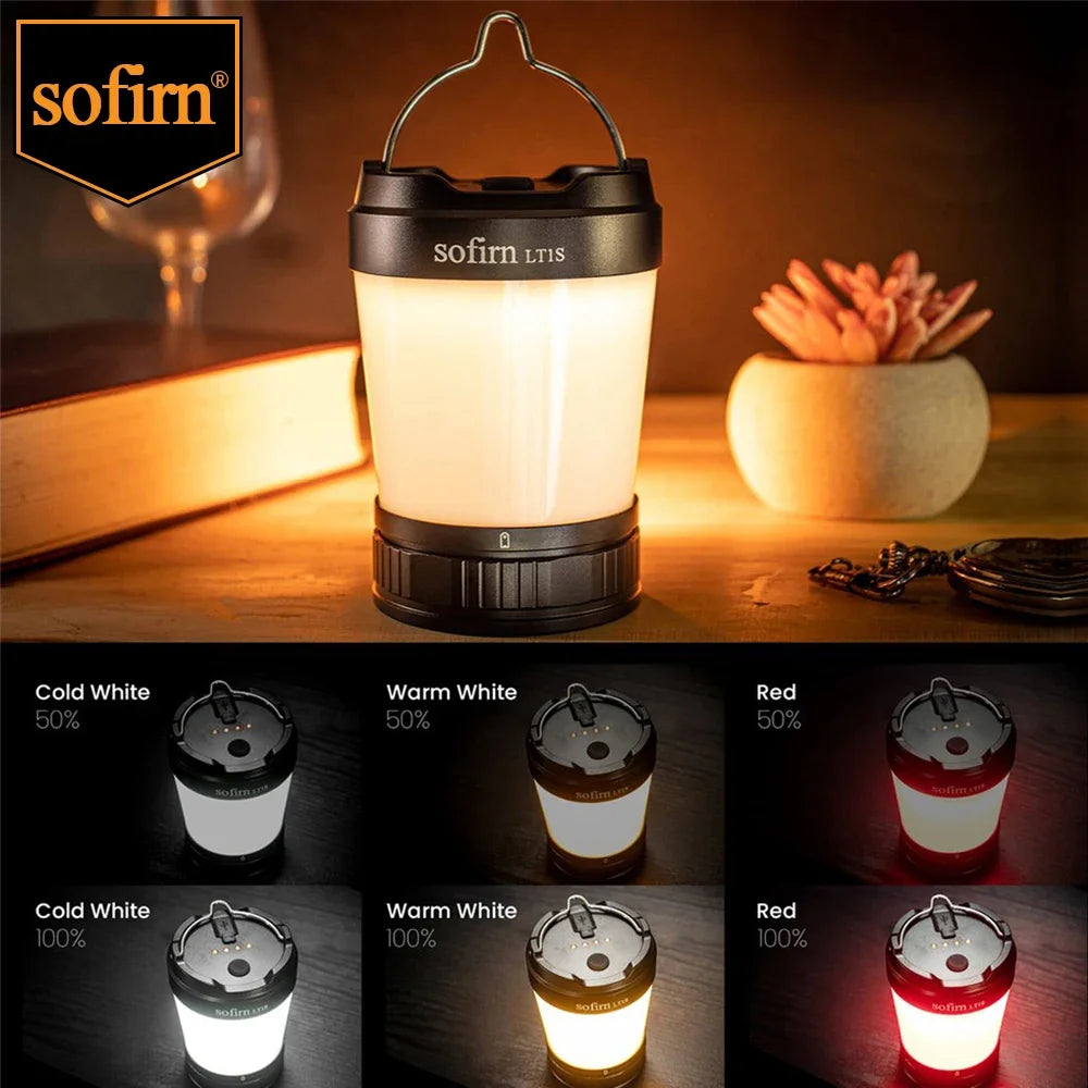 Sofirn LT1S USB C Rechargeable Camping Emergency Lantern