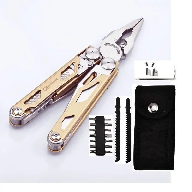 Daicamping DL30 Multitool Folding Knife Scissors EDC Plier