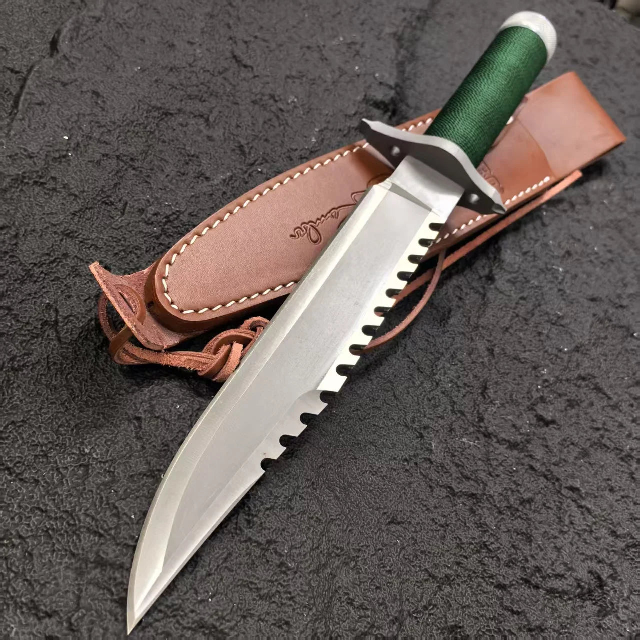 Gdekls Stainless Steel Fixed Blade Outdoor Knife With Sheath