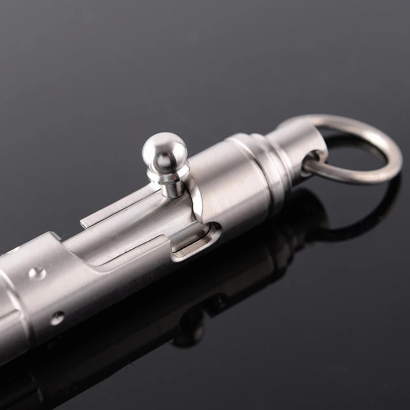 Titanium TC4 Bolt Tactical Pen Multifunction EDC Tool