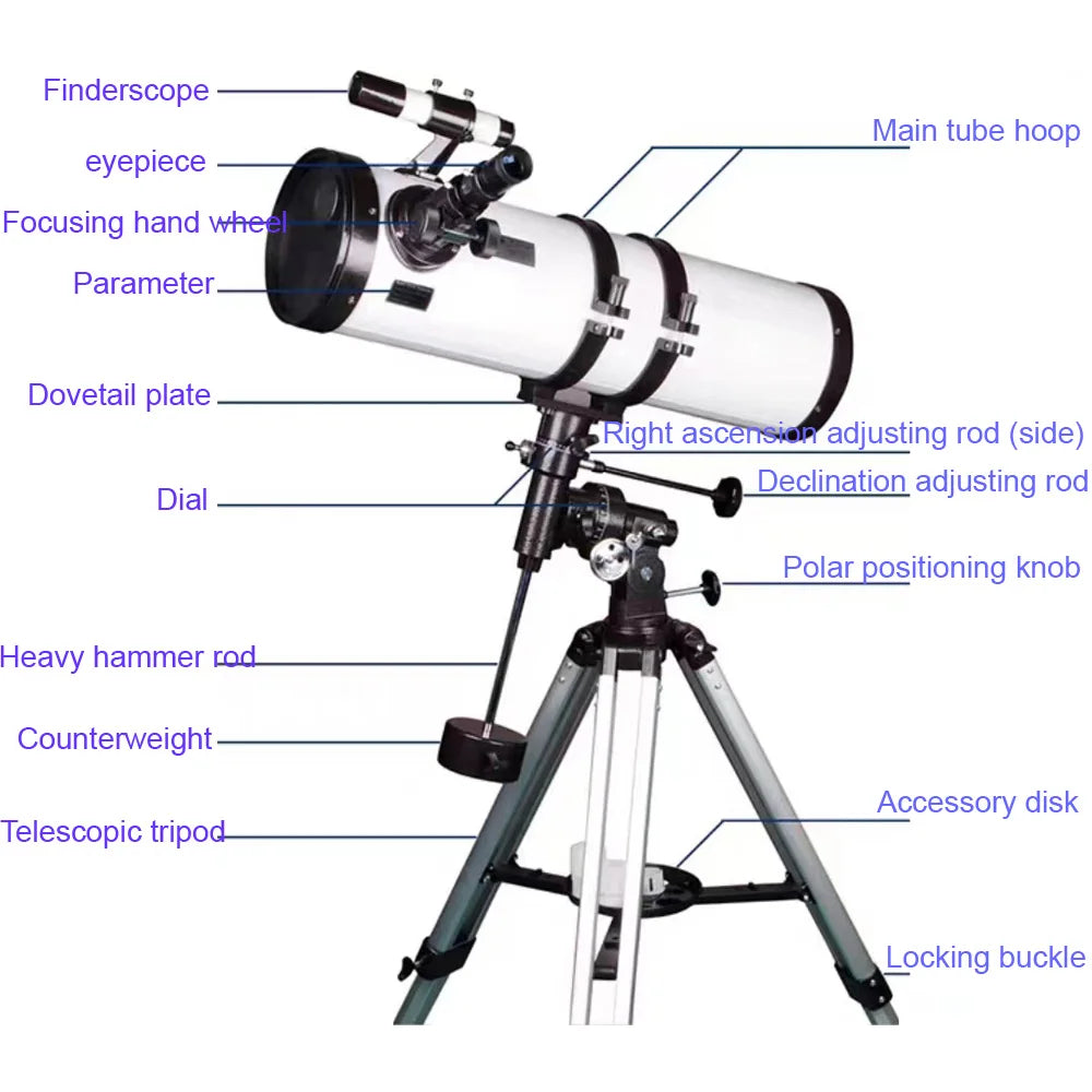 Skyoptikst 150mm Reflector Astronomical Telescope