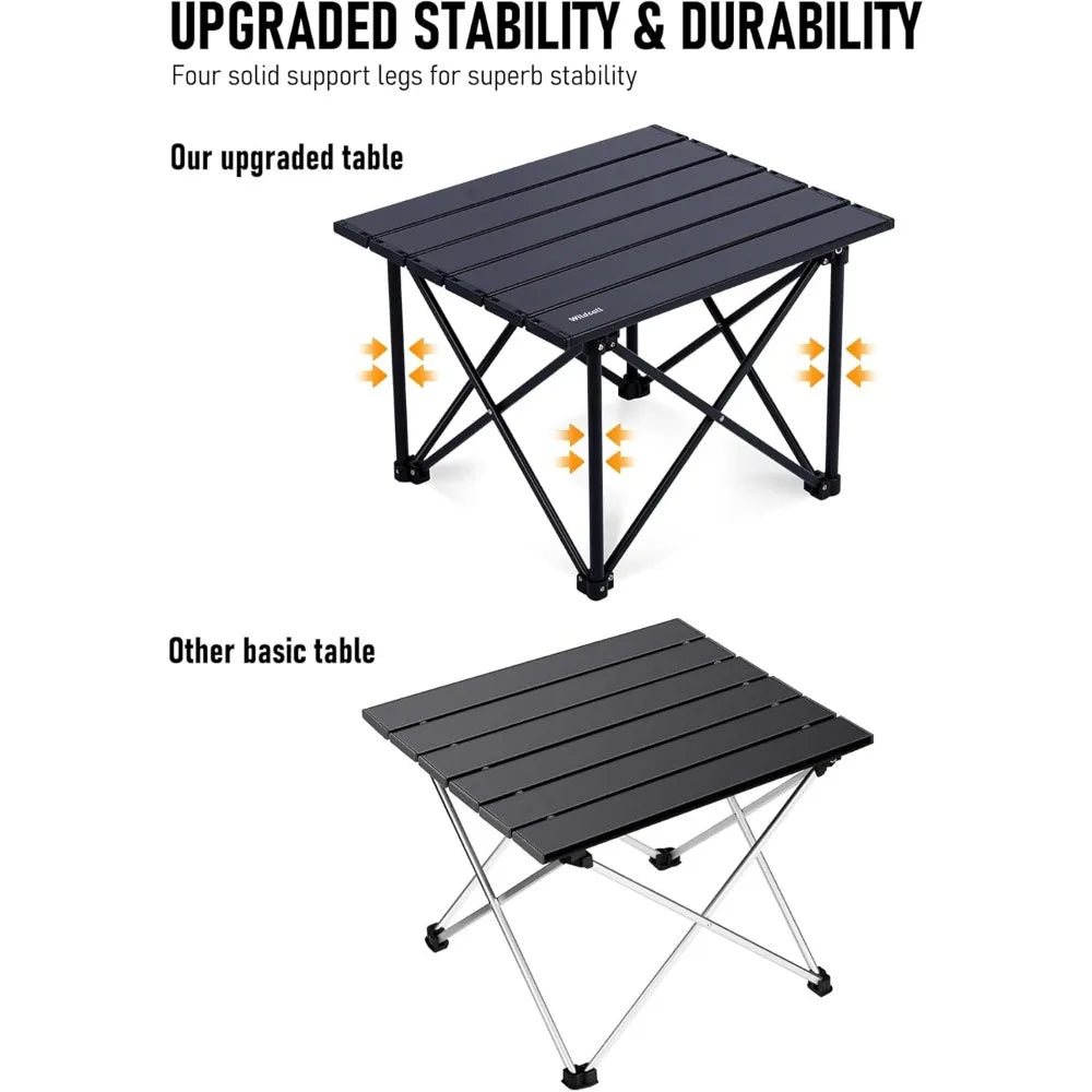 XIUWO Ultralight Aluminum Folding Camp Table For Outdoor Use
